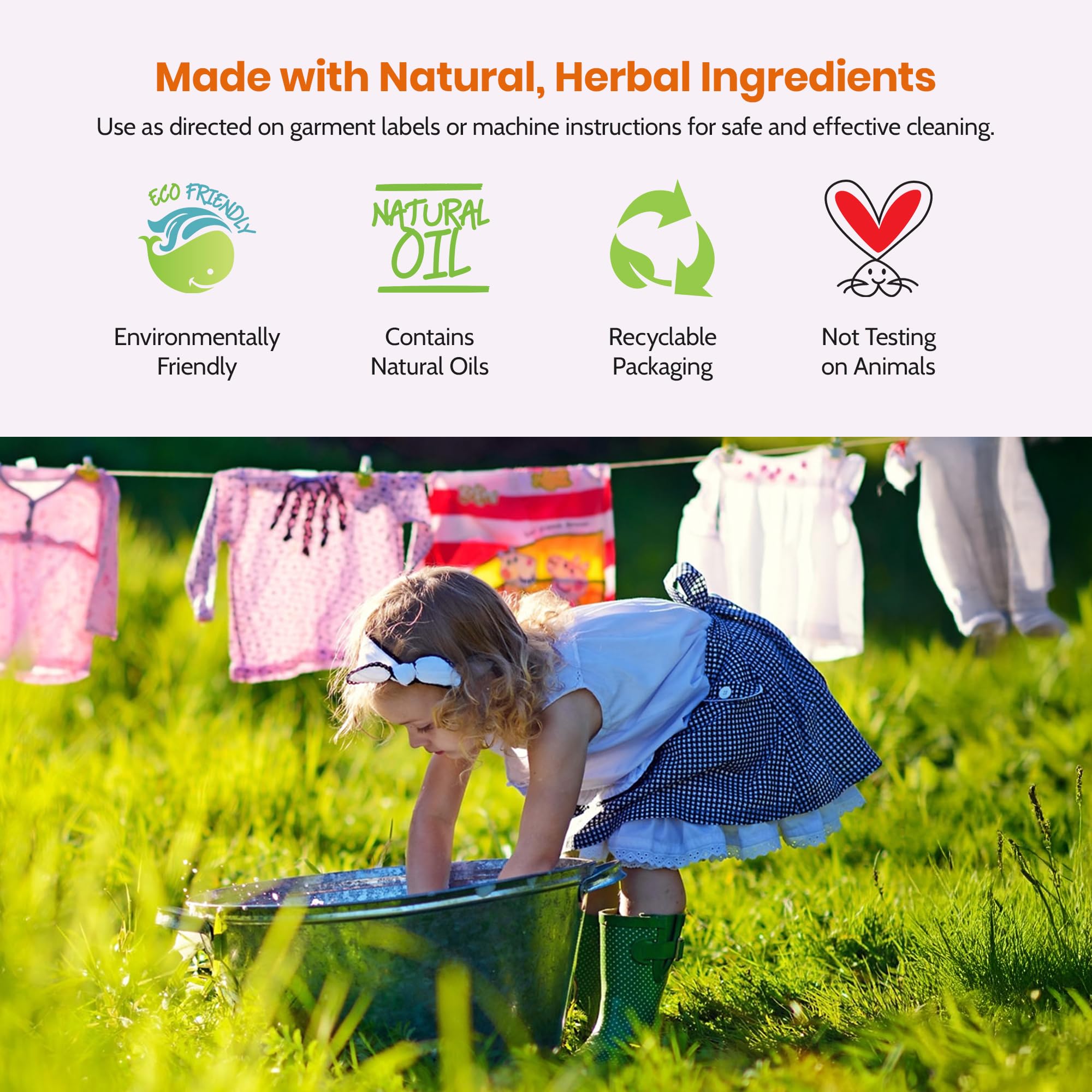 Amazon.com: Detergente ecológico para ropa – biodegradable